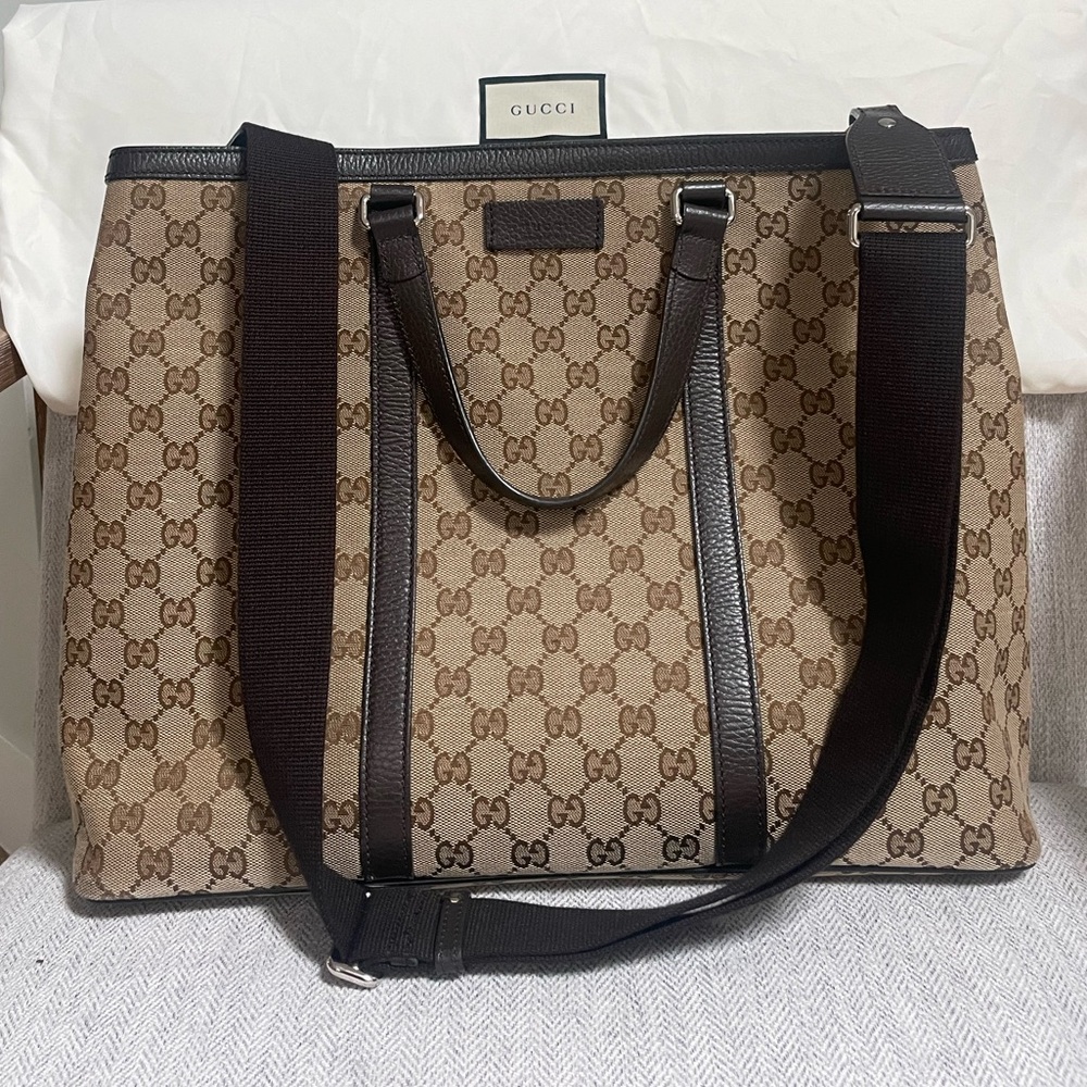 Gucci Tote Bag Guccissima Large
